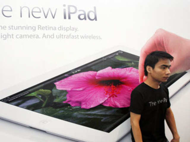 Apple Inc's new iPad in Thailand