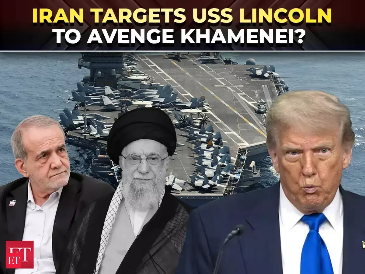 Iran hits USS Abraham Lincoln with 4 ballistic missiles to avenge(02)