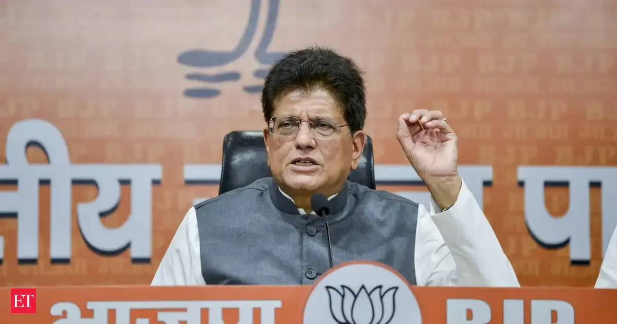 Piyush Goyal calls for need to make India...
