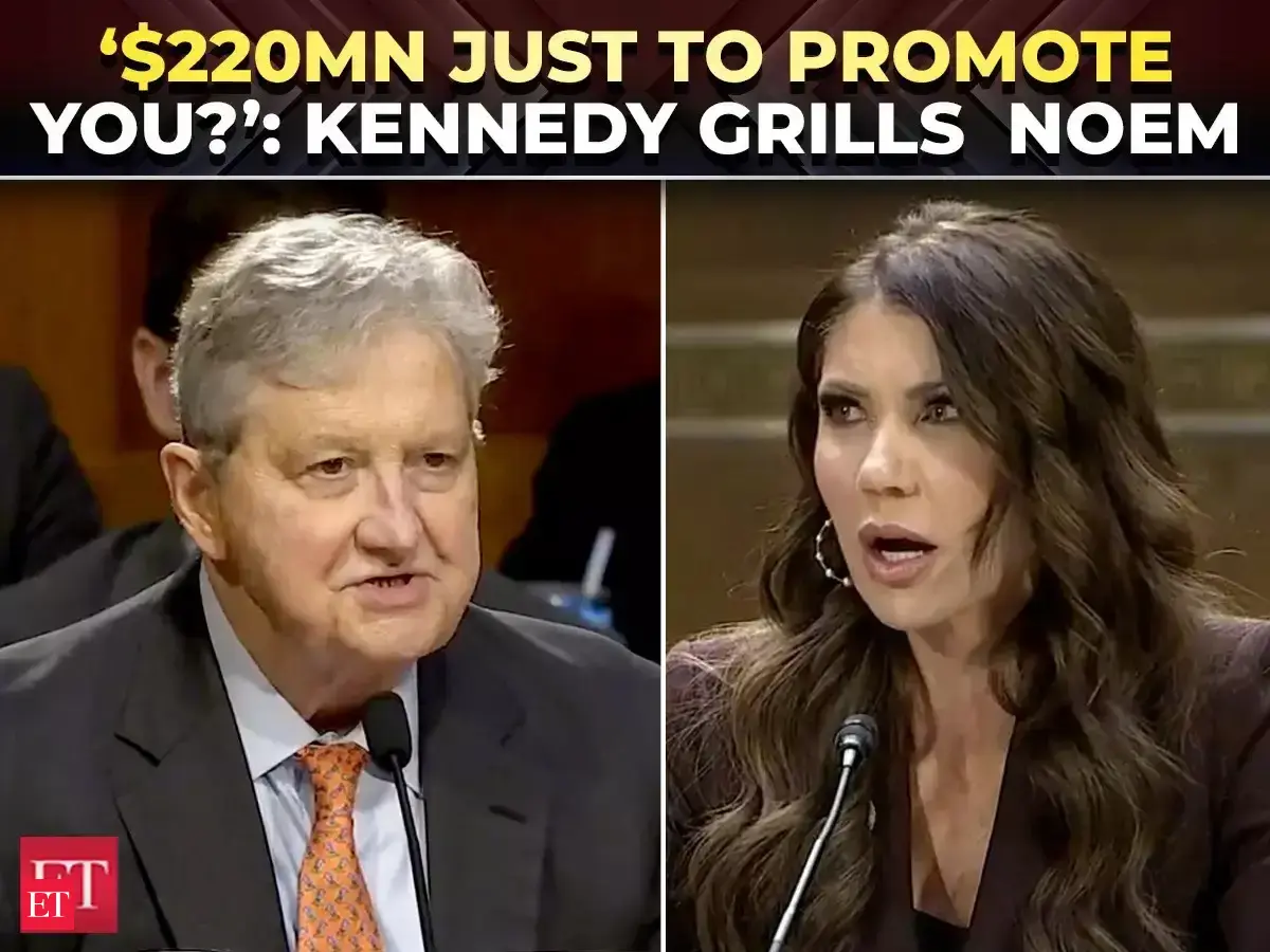 ‘Did Trump approve $220 Mn?’: Kennedy BRUTALLY GRILLS Noem over money spent on Ads 'Featuring her'
