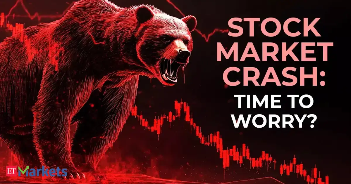 Stock Market Crash: Rs 8 lakh crore wiped out as Sensex plunges 1,700 pts, Nifty below 24,400; 4 factors behind today’s bloodbath