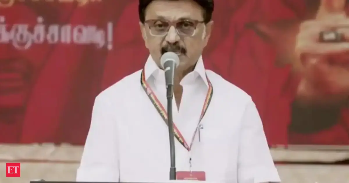 BJP govt 'going beyond limits' in imposing Hindi, says TN CM, slams naming arch as 'Kartavya Dwar'