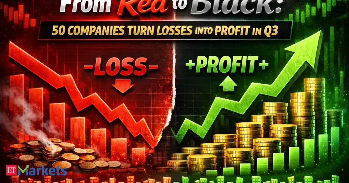 From red to black: 50 companies turn losses into profit in Q3. Do you own them?