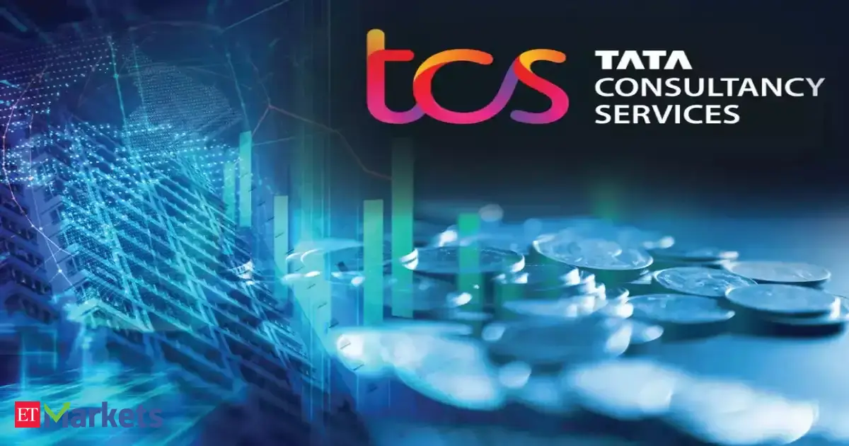 Illustration of servers and data flowing, representing an AI data center, with the TCS logo subtly integrated.