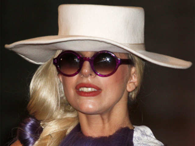 Lady Gaga arrives at her hotel in Hong Kong
