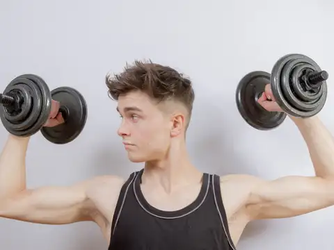 Workout routine that supports his diet