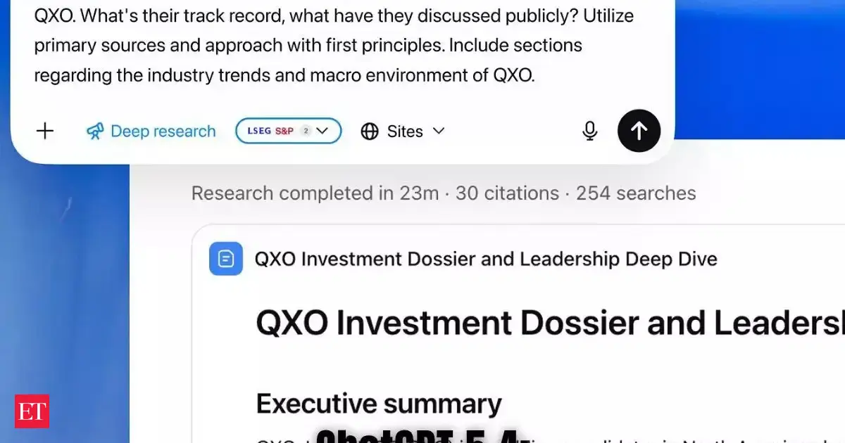 OpenAI Launches ChatGPT for Excel With GPT-5.4