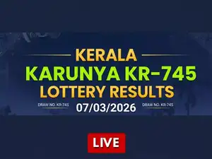 Kerala Karunya KR-745 lottery results today (07/03/2026); ₹1 crore prize winner and complete list here