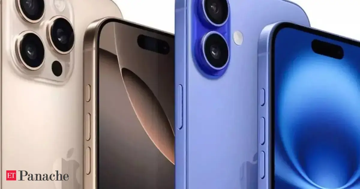 A collage of iPhone 16 Pro, iPhone 16 Plus, and iPhone 16 models with a discount tag overlay, indicating a ₹18,000 price drop.