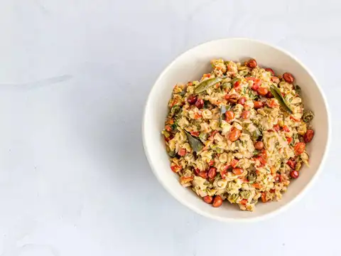 Masala Oats with Vegetables 