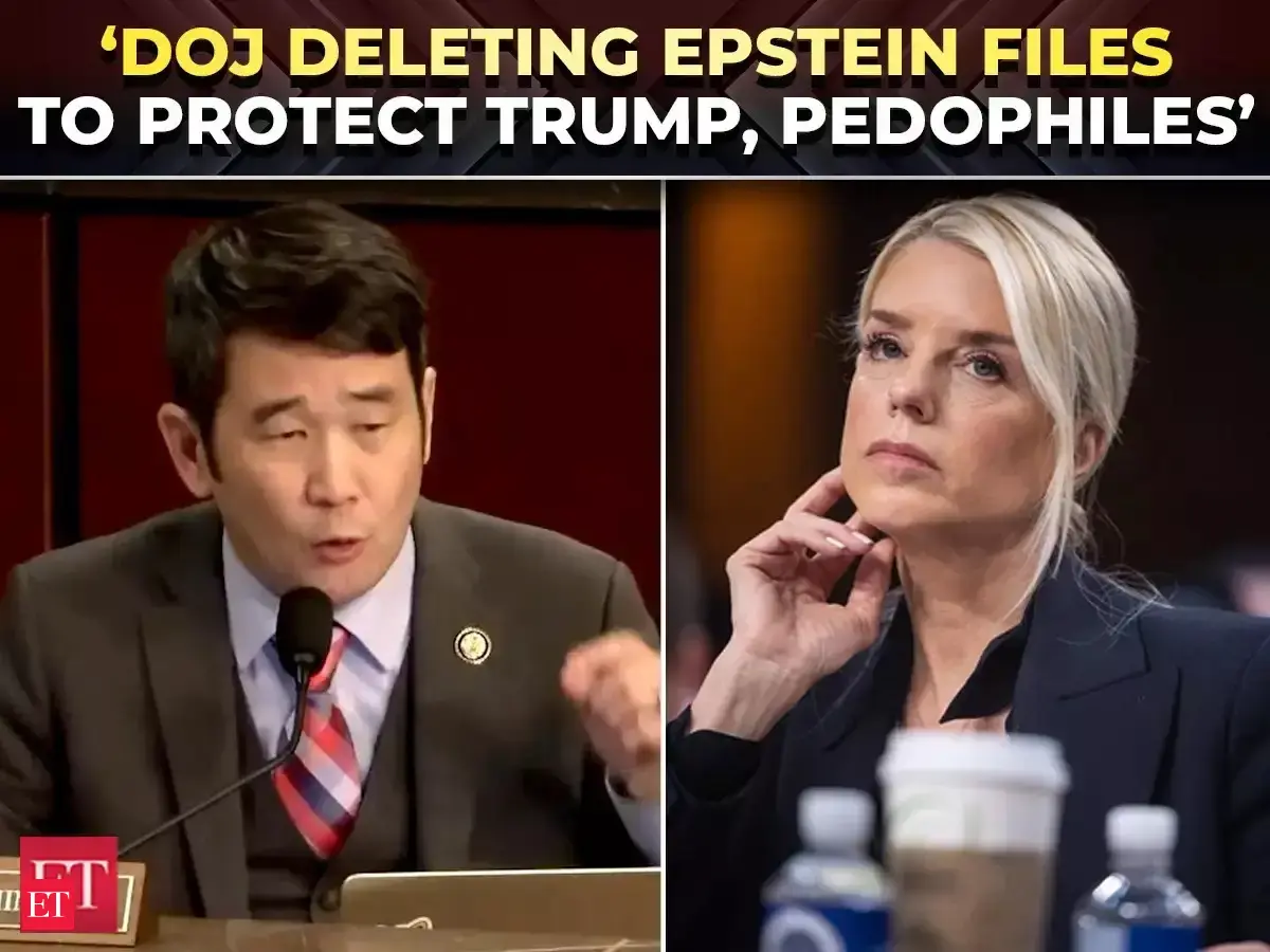 ‘DOJ actively DELETING Epstein files while we\'re at war with Iran\': Min blasts GOP at Walz hearing