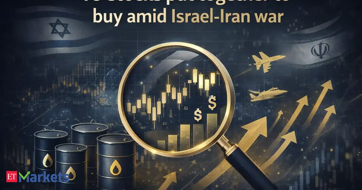 Seeing red everywhere? 40 stocks put together to buy amid Israel-Iran war