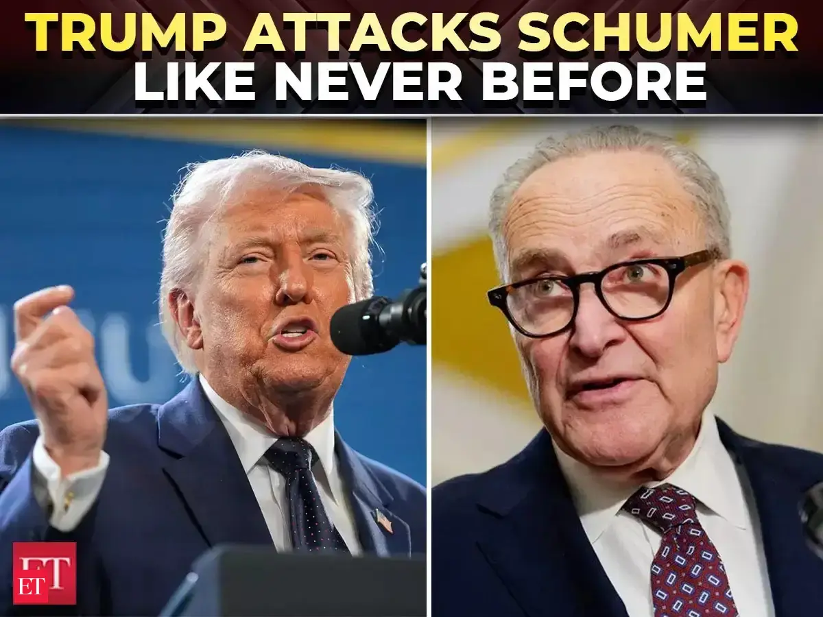 'He's registered Palestinian': Trump slams Schumer's Iran stance, he fires back calling him clueless