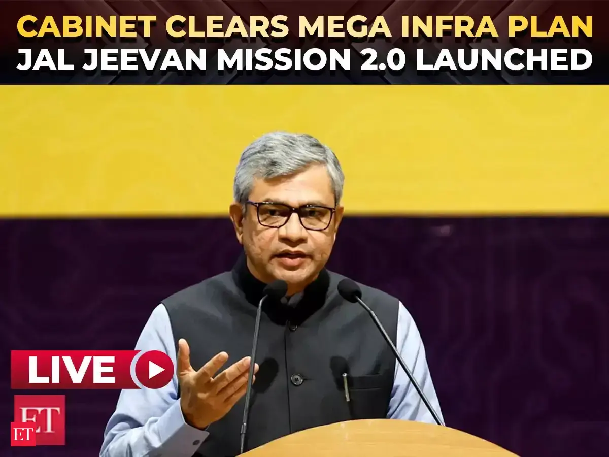 Cabinet clears ₹8.7 lakh crore infra push; Jal Jeevan Mission 2.0 to ...