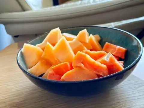 Papaya and Greek Yogurt 
