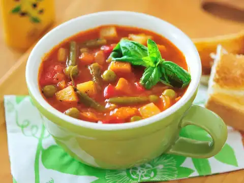 Clear Vegetable Soup 