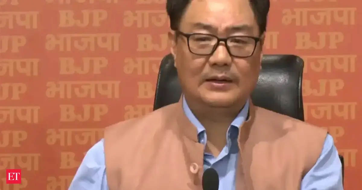 Congress hits back at Kiren Rijiju’s 1954 comparison, says Jawaharlal Nehru sat through debates and heard opposition