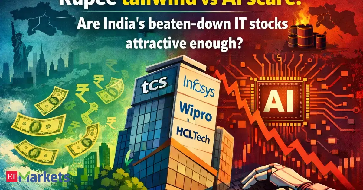 Rupee tailwind vs AI scare: Are India's beaten-down IT stocks attractive enough to buy amid US-Iran war?