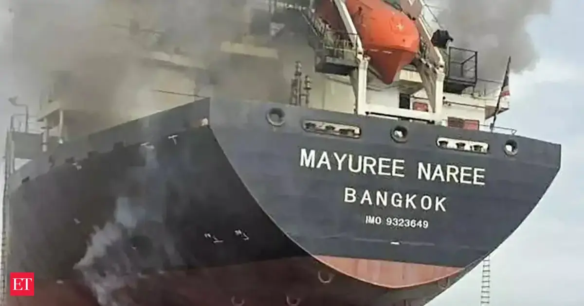 Israel Iran War: Thai ship hit in Strait of Hormuz was Gujarat-bound, confirms India; condemns attack