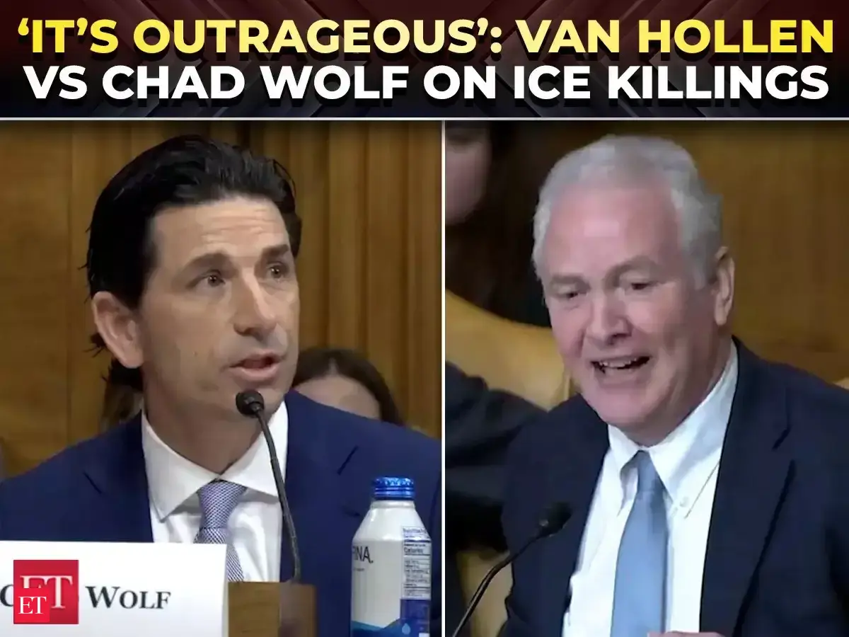 ‘Were Allex Pretti, Rene Good domestic terrorists?’: Van Hollen GRILLS Trump’s Ex-DHS Secy Chad Wolf