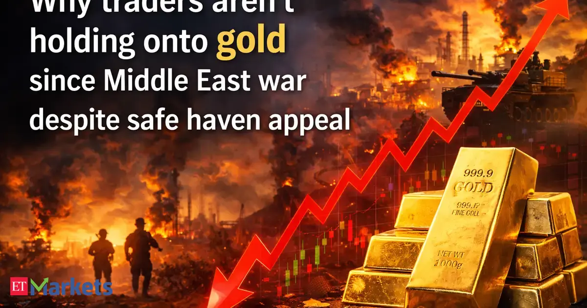 Explained: Why traders aren’t holding onto gold since Middle East war despite safe haven appeal