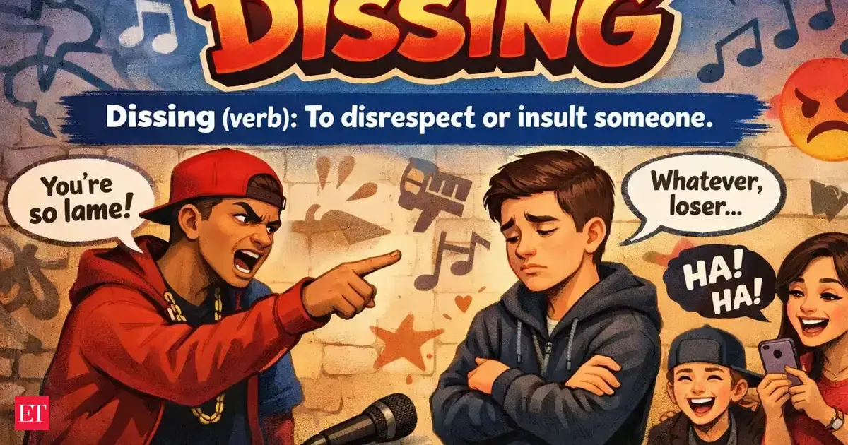 Word of the Day: Dissing - The Economic Times