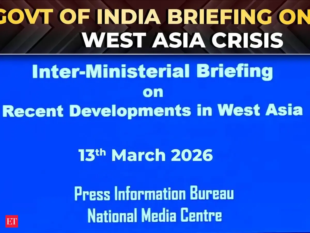 Government update on West Asia crisis | Inter-Ministerial briefing  | LIVE