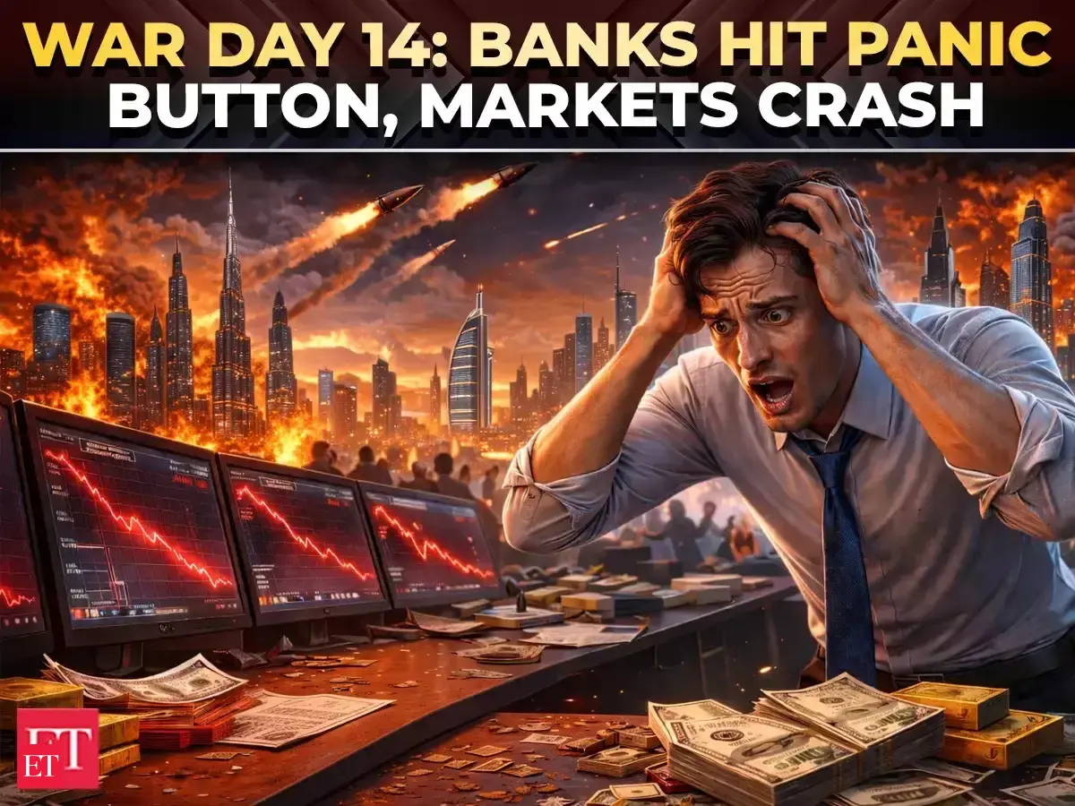 Iran war Day 14: Dubai finance hub, Turkey-US base hit; Indian markets crash, energy crisis rises