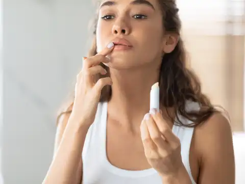Lip balm and healthy lifestyle habits