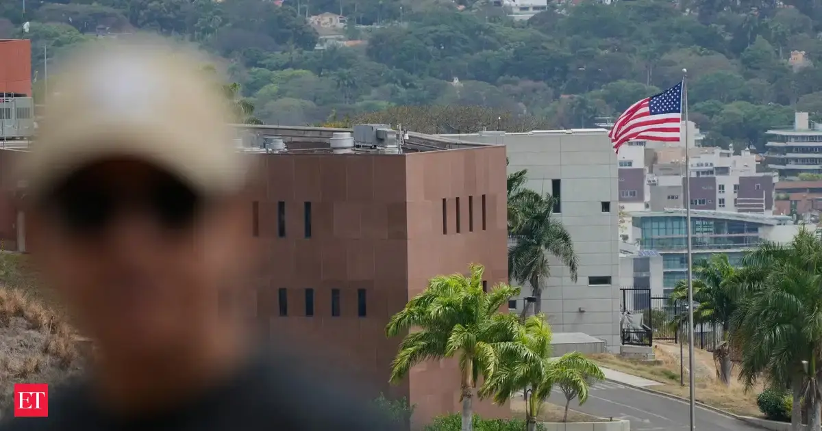 American flag raised at US Embassy in Venezuela for the 1st time since 2019