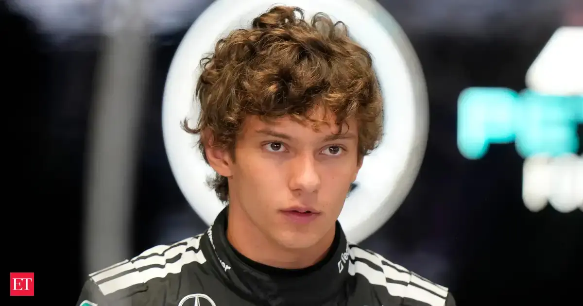 Just a boy: Antonelli becomes youngest Formula One driver to take pole position at 19 years