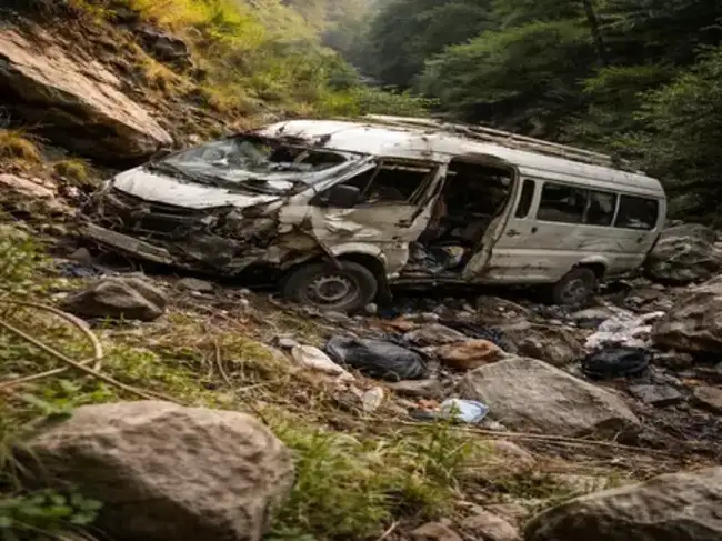 Bus carrying Indian pilgrims falls off a mountain road in Nepal ...