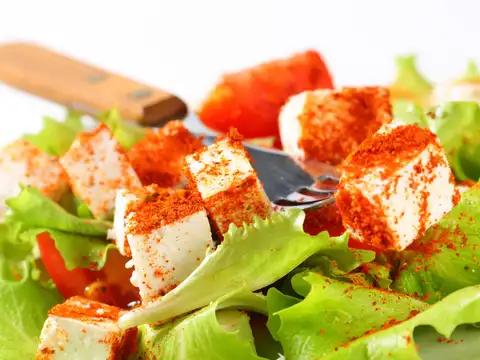 Quick Paneer Salad