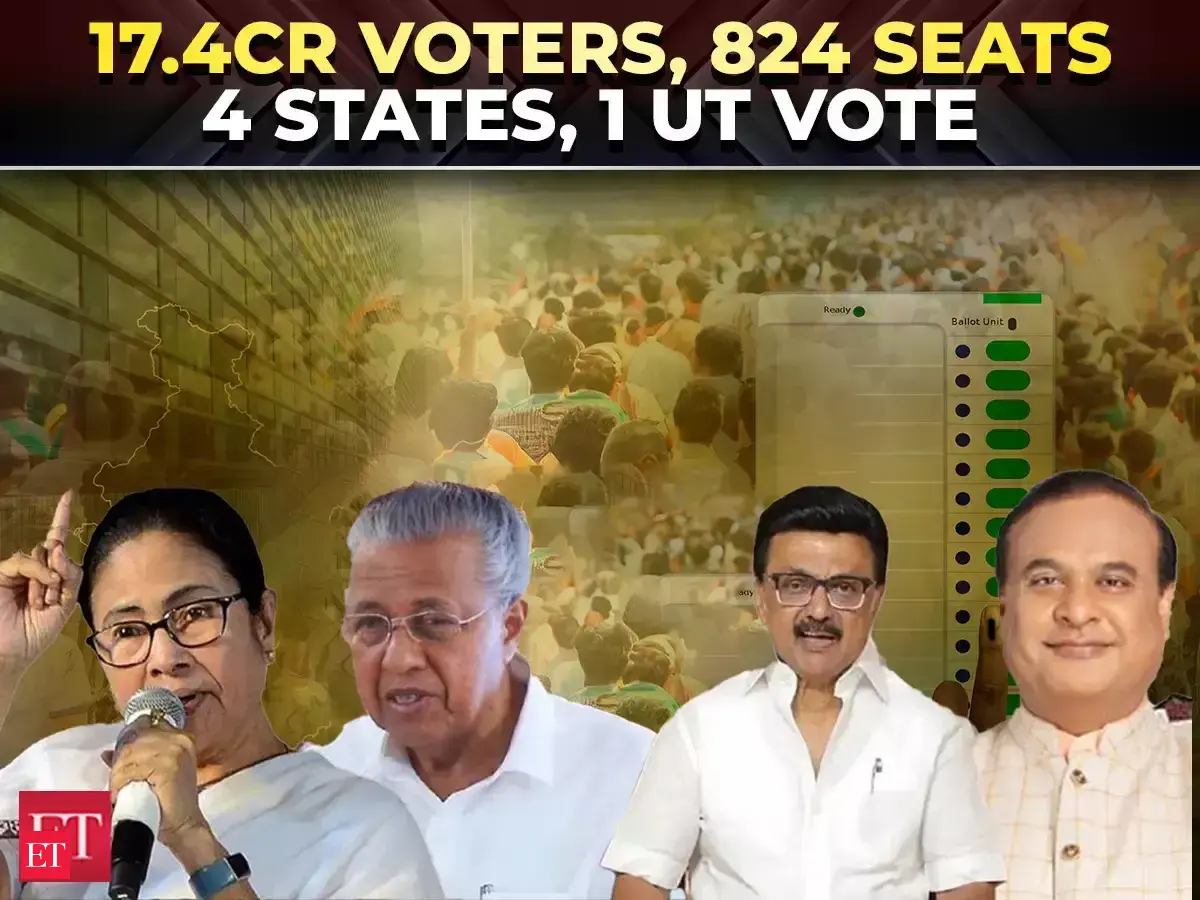 assembly elections 2026: From Assam to Tamil Nadu, Bengal & Kerala: 5 ...