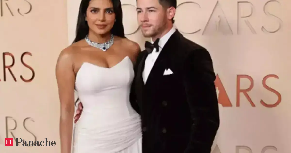 Oscar Awards 2026: Priyanka Chopra turns heads in white, Nick Jonas’ 'kalava' detail wins the internet