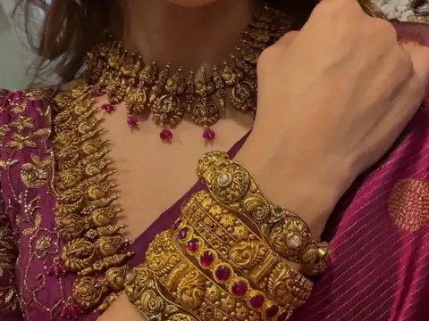 How temple jewellery became the highlight of the ensemble
