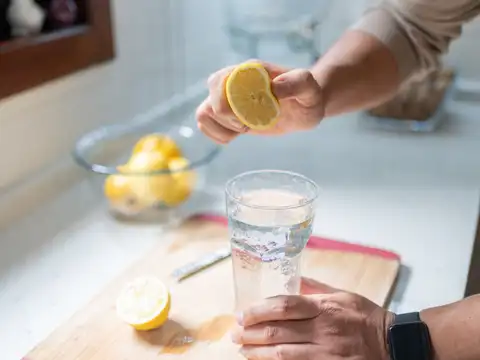 Start the day with Lemon Water for metabolism