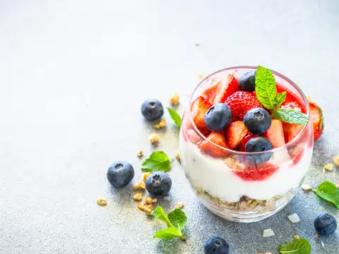 Greek Yogurt Fruit Parfait