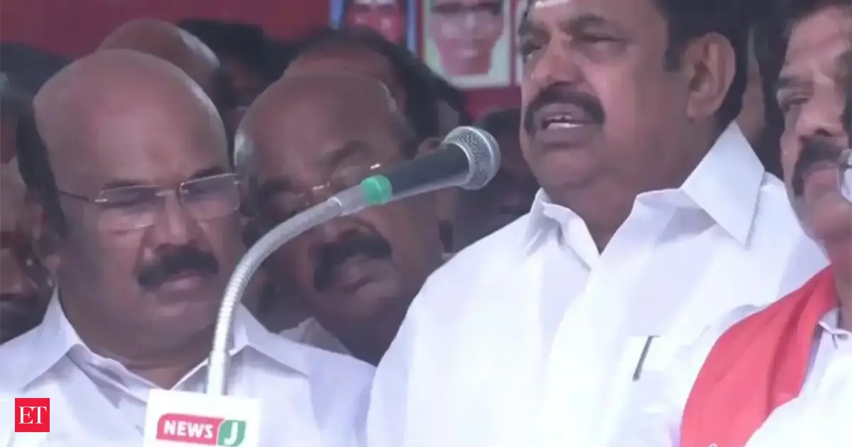'Stalin is just a puppet CM': EPS slams DMK govt