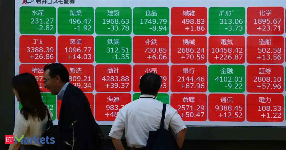 Global Markets | Japan's Nikkei falls a 4th day tech shares weigh, oil surges