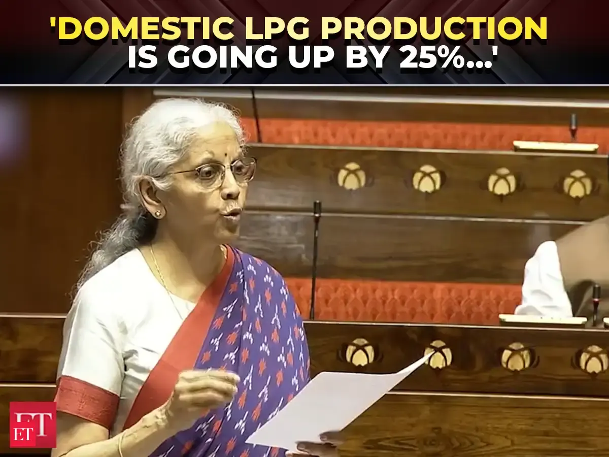 West Asia crisis|Domestic LPG output up by 25% to offset import risks: FM Sitharaman in Parliament