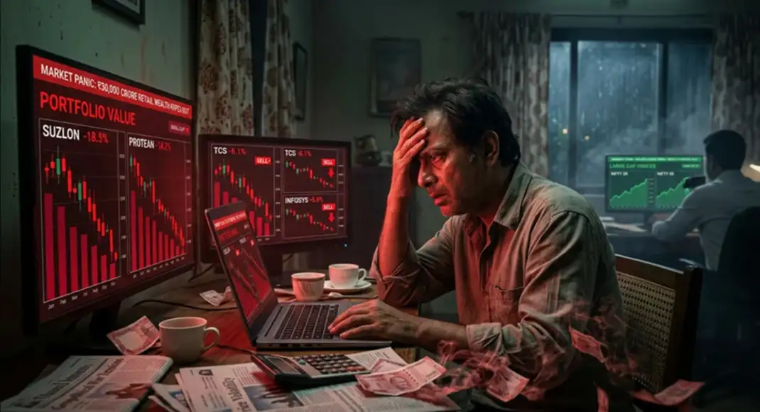 Retail investors defy volatility, bet big on small caps