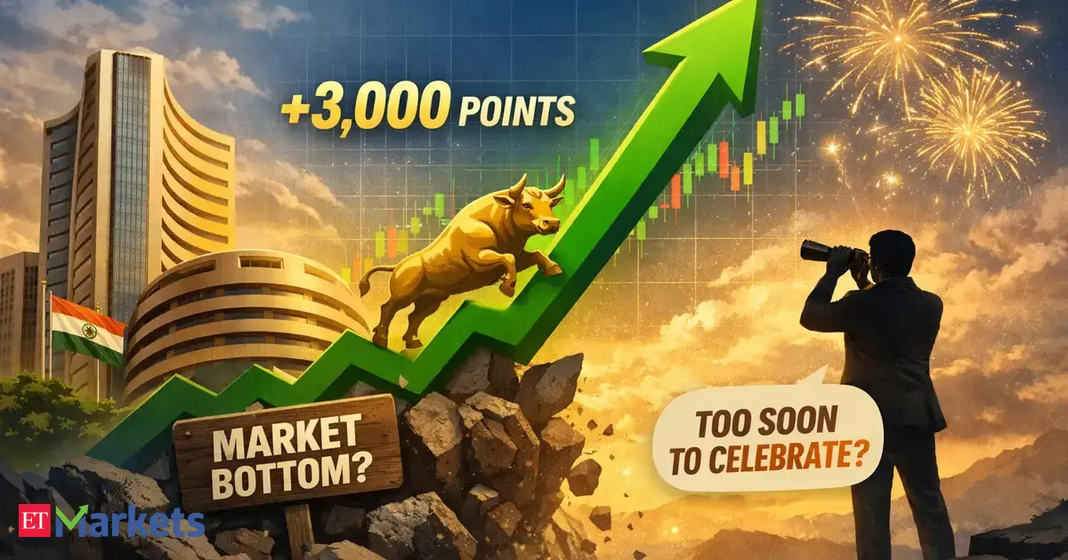 Sensex jumps nearly 3,000 points in 3 days. Has the market found its bottom or too early to celebrate?