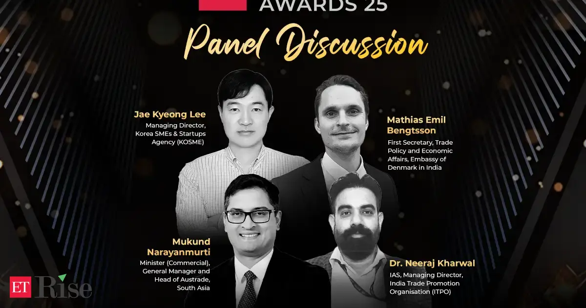 4 days to go: Opportunity for Indian MSMEs to explore 3 global corridors at ET MSME Awards 2025