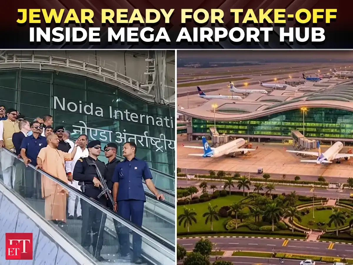 jewar airport launch: Jewar airport set for launch; inside India’s most ...