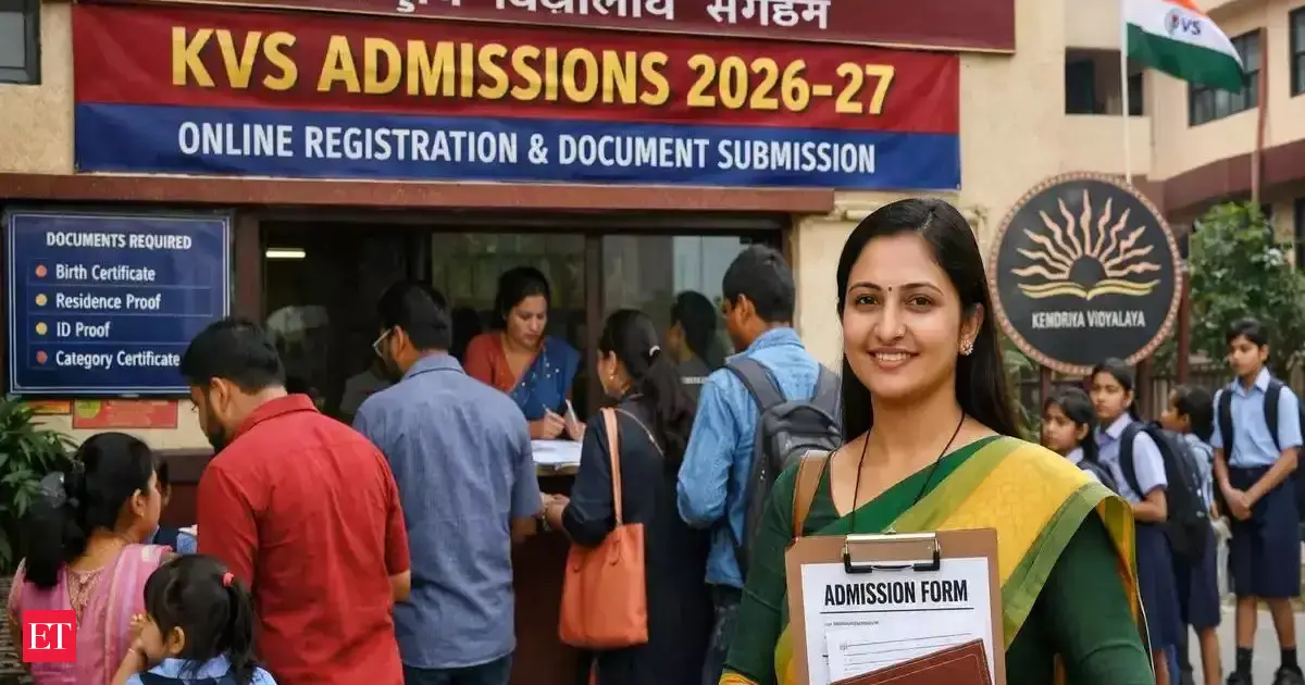 KVS Admission 2026 registration begins: Check how to apply on ...