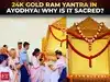 150 kg gold Ram Yantra installed in Ayodhya Ram Temple, President Murmu offer prayers