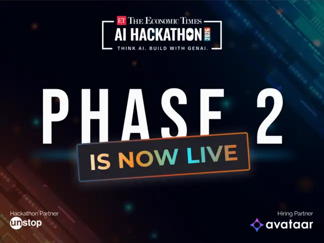 ET AI Hackathon 2026 enters prototype stage | Ideas turn into working ...