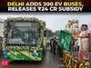 Delhi CM Rekha Gupta flags off 300 EV buses, accelerates move to 6,100-strong electric fleet