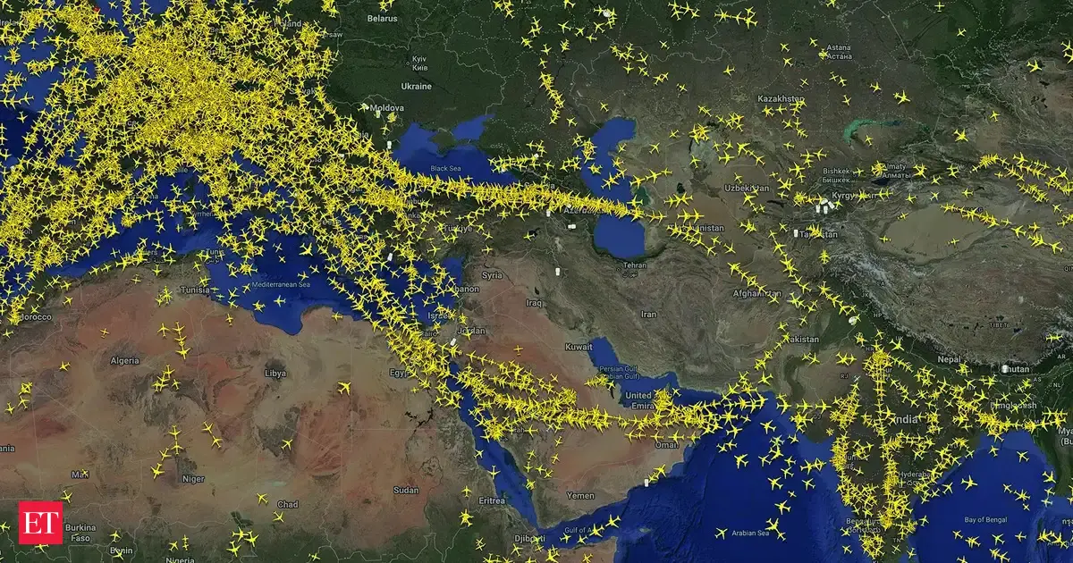 War in West Asia has squeezed the skies
